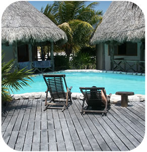 Xaloc Resort is a small ecotourism hotel,
