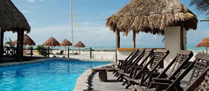 hotel in the beach of holbox