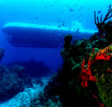 Submarino Atlantis en Cozumel